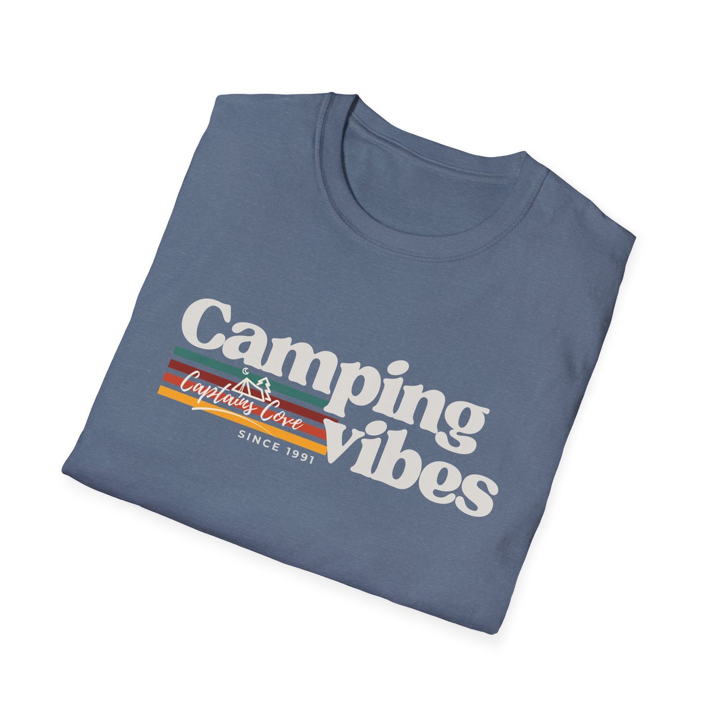 Camping Vibes Unisex Softstyle T-Shirt