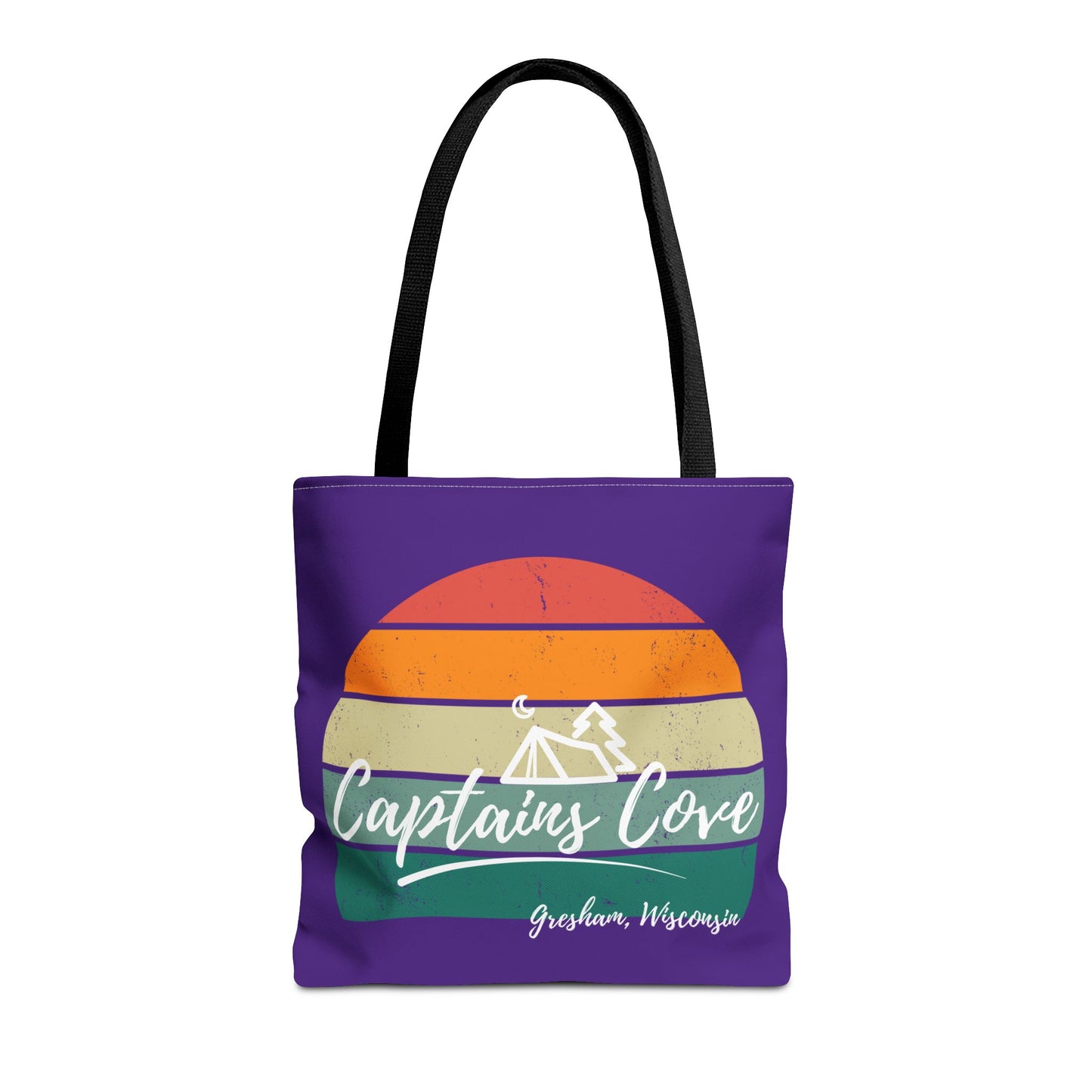 Purple Cove Tote Bag (AOP)