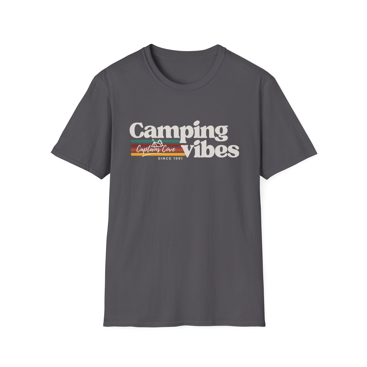 Camping Vibes Unisex Softstyle T-Shirt