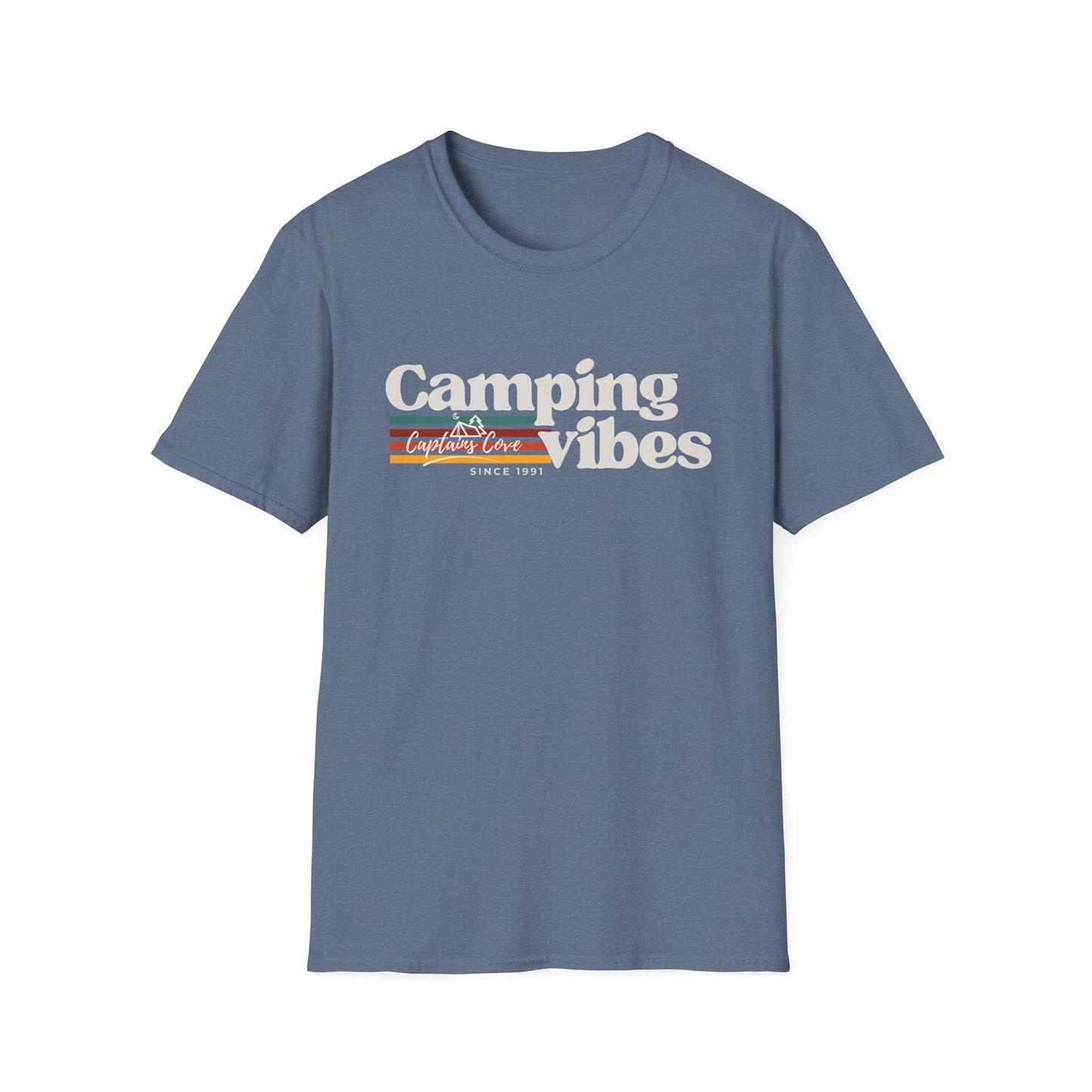 Camping Vibes Unisex Softstyle T-Shirt