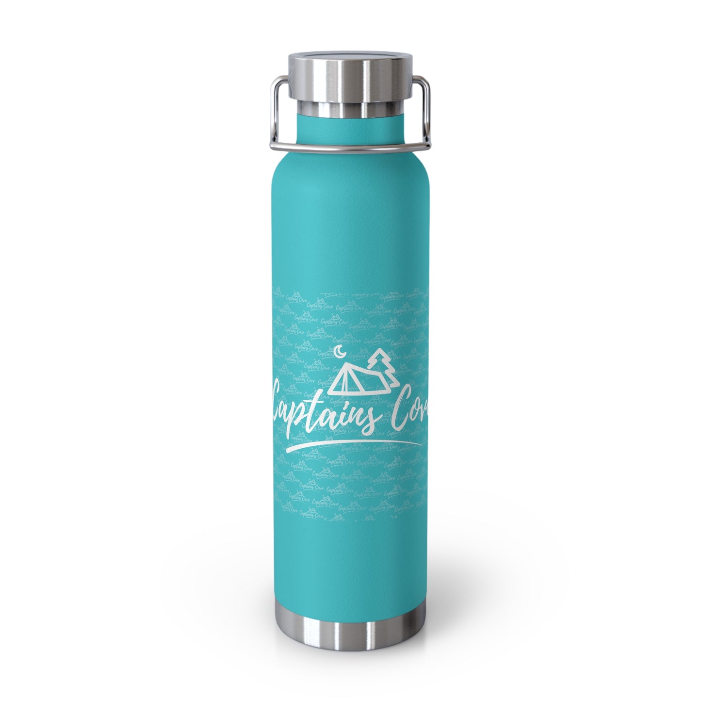 Cove Logo Copper Vacuum Insulated Bottle, 22oz