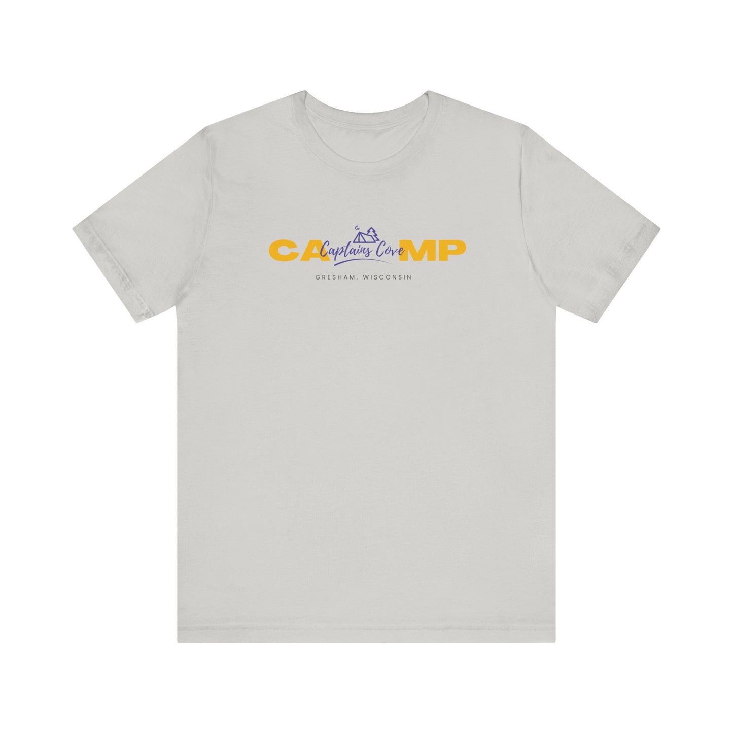 Yellow & Purple Logo - Unisex Jersey Short Sleeve Tee