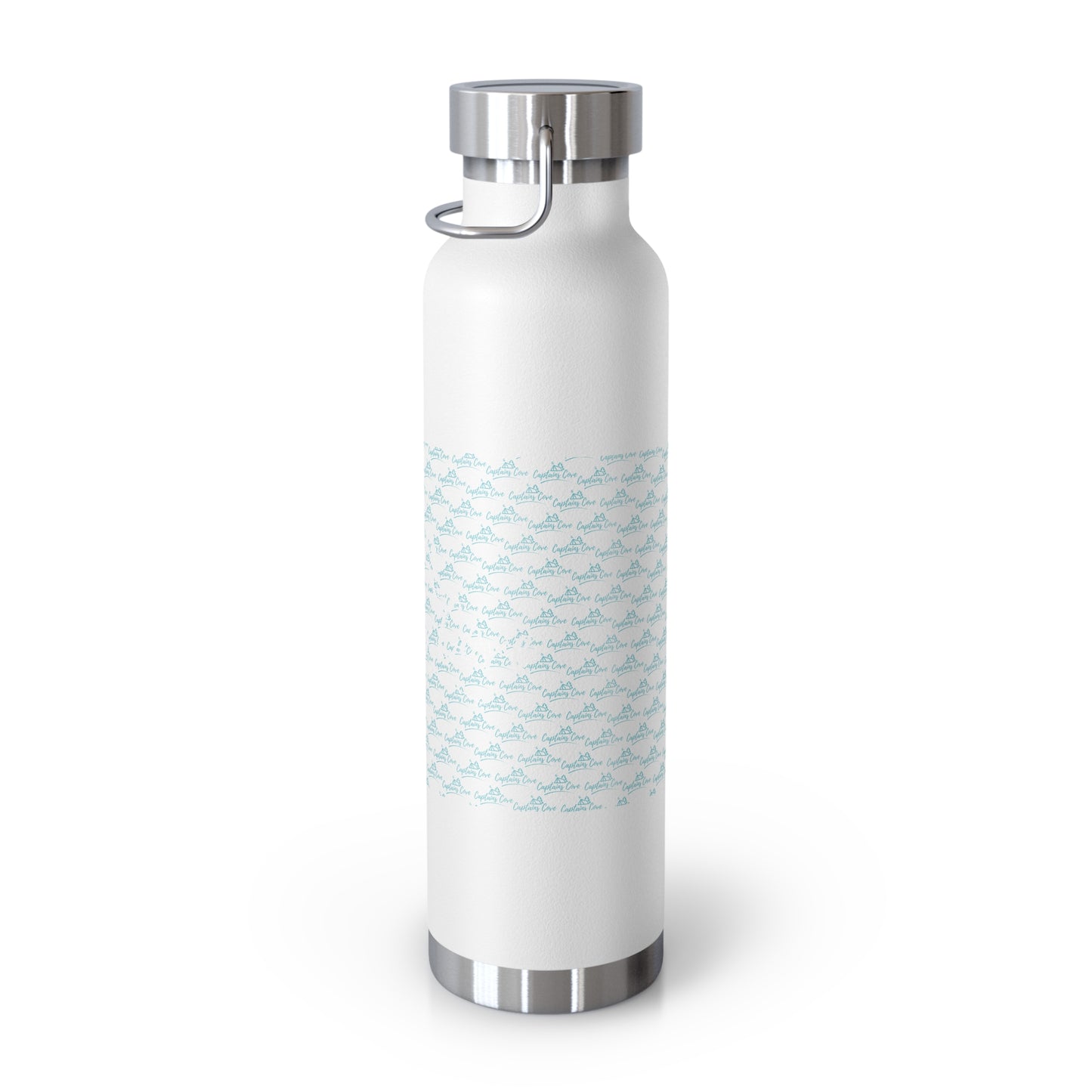 Cove Logo Copper Vacuum Insulated Bottle, 22oz