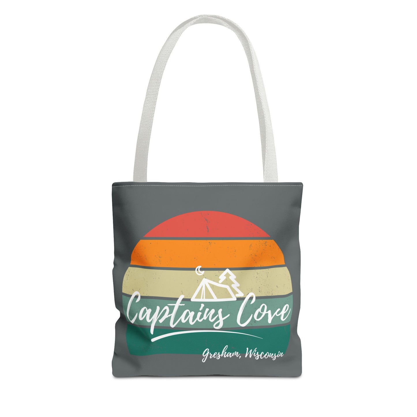 Gray Cove Tote Bag (AOP)