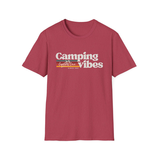 Camping Vibes Unisex Softstyle T-Shirt