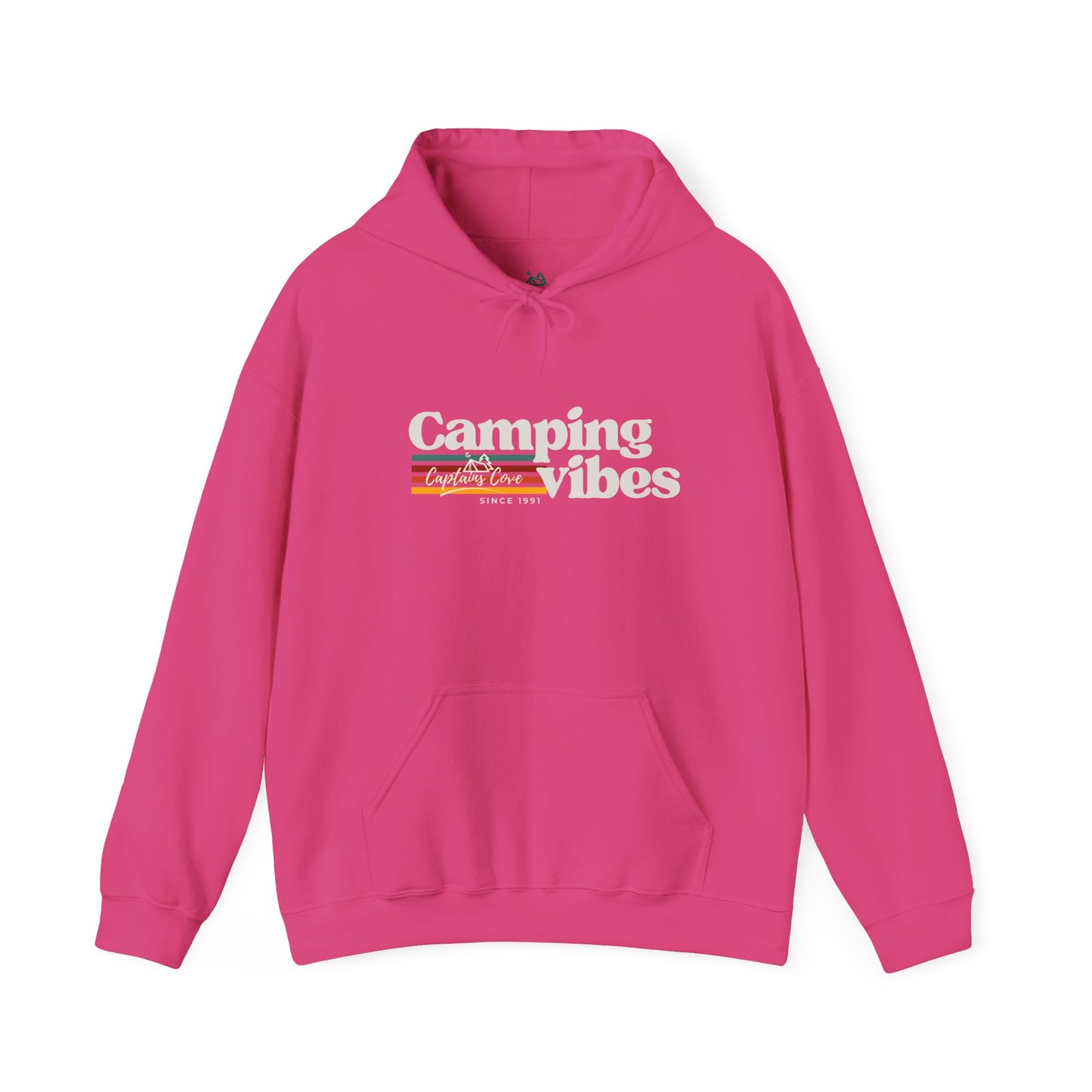 Camping Vibes Unisex Heavy Blend Hoodie - Cozy Nautical Sweatshirt