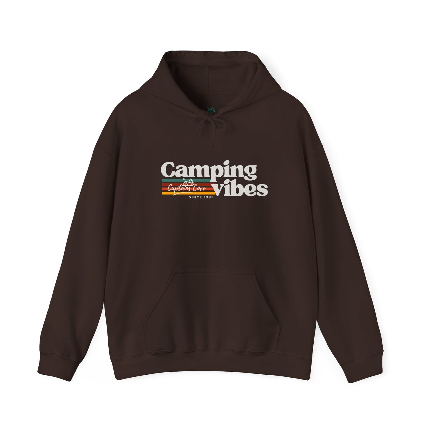 Camping Vibes Unisex Heavy Blend Hoodie - Cozy Nautical Sweatshirt