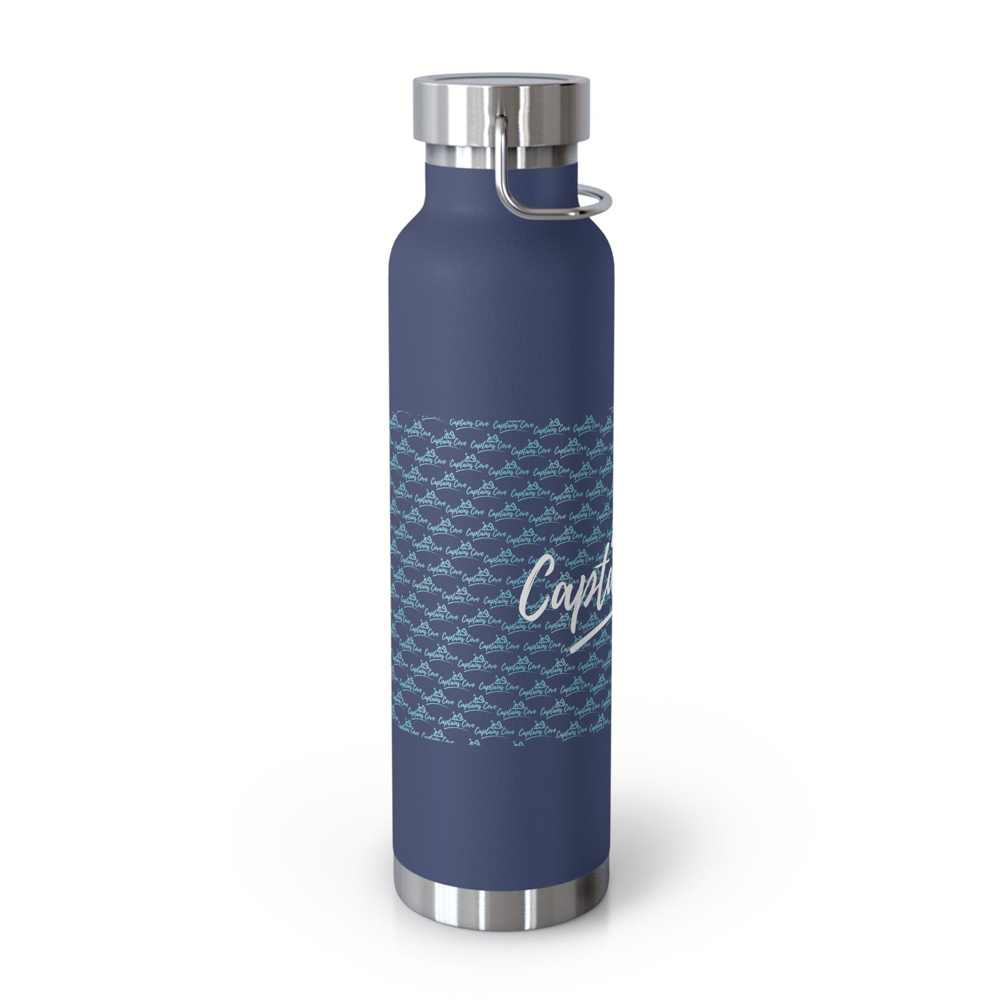 Cove Logo Copper Vacuum Insulated Bottle, 22oz