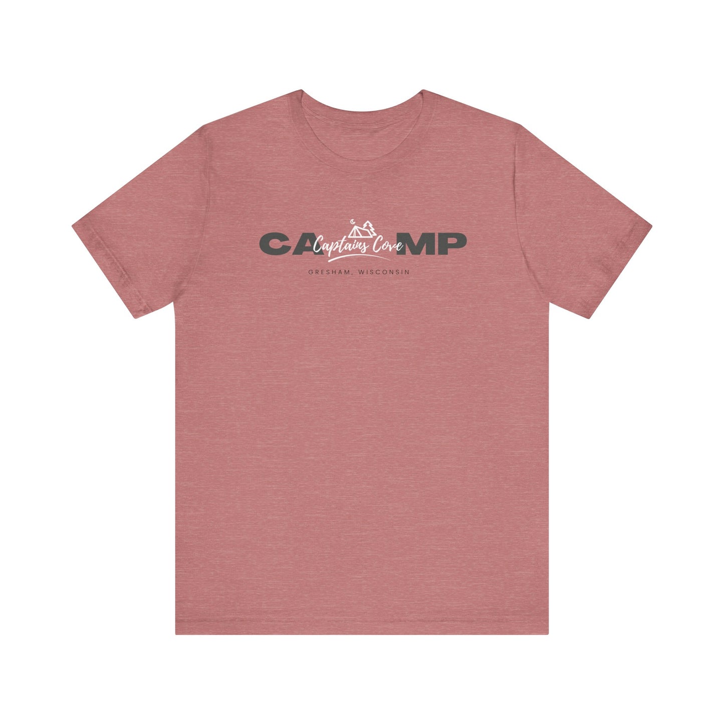 Gray & White Logo- Unisex Jersey Short Sleeve Tee
