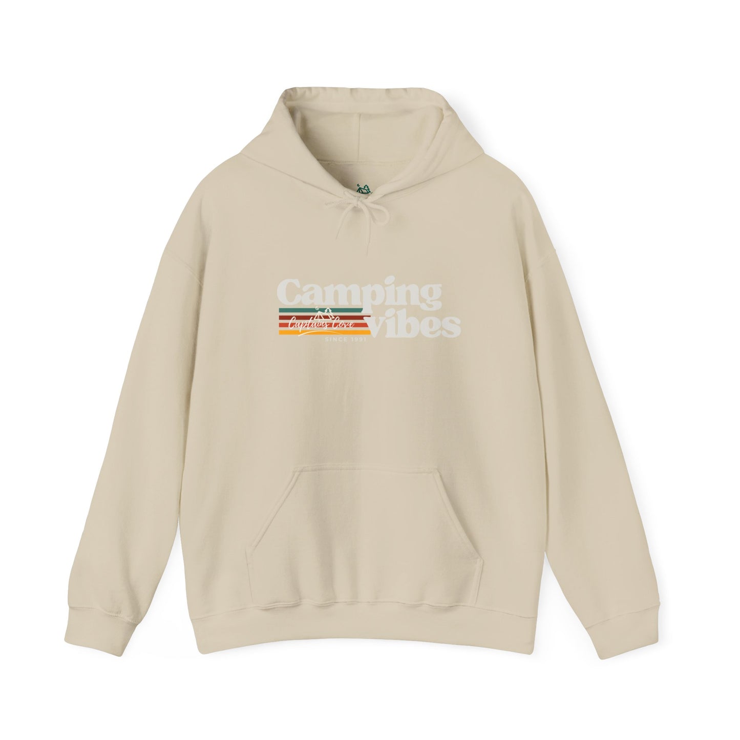 Camping Vibes Unisex Heavy Blend Hoodie - Cozy Nautical Sweatshirt