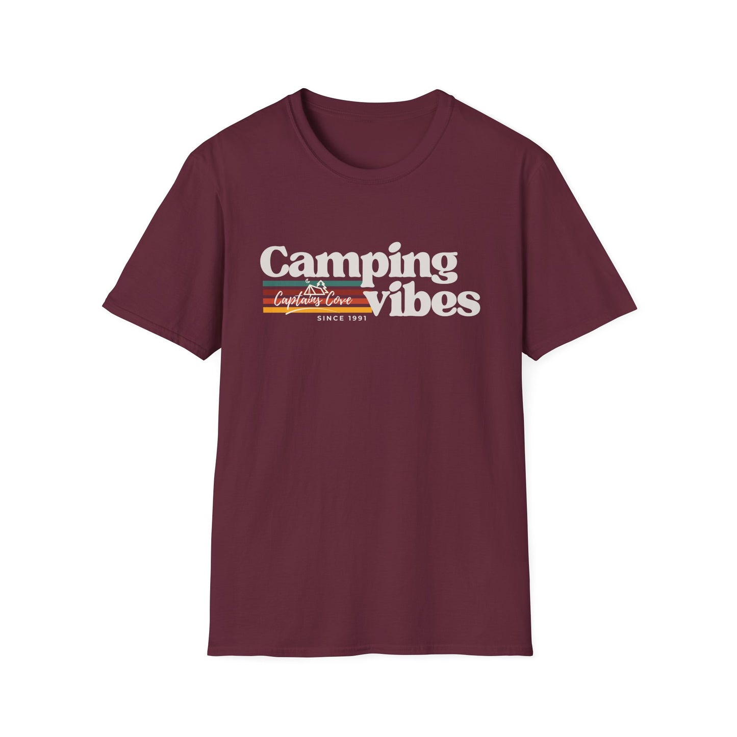 Camping Vibes Unisex Softstyle T-Shirt