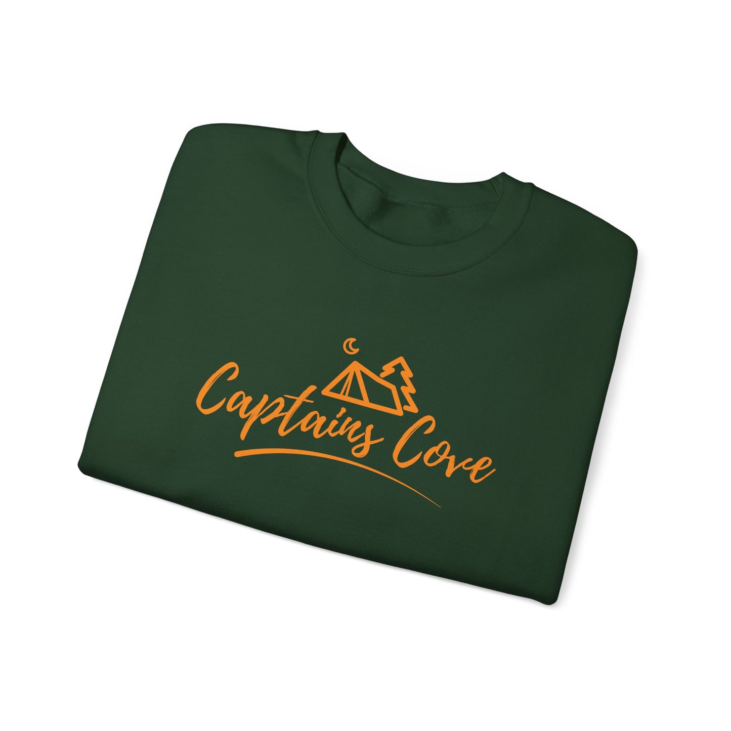 Classic Crew (Gold Print) Unisex Heavy Blend™ Crewneck Sweatshirt