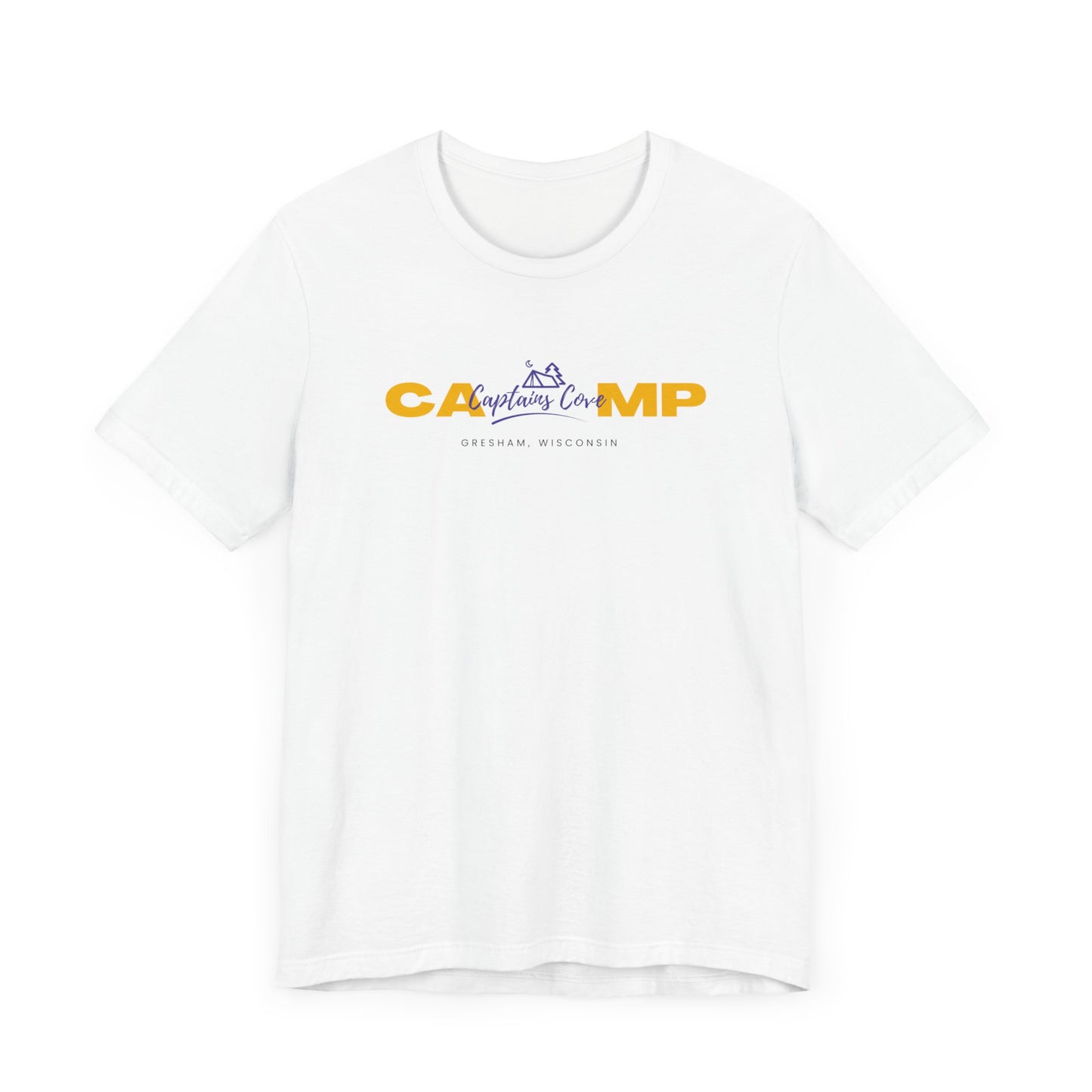 Yellow & Purple Logo - Unisex Jersey Short Sleeve Tee