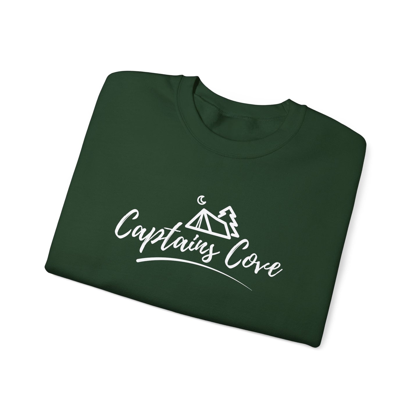 Classic Logo (White) Unisex Heavy Blend™ Crewneck Sweatshirt
