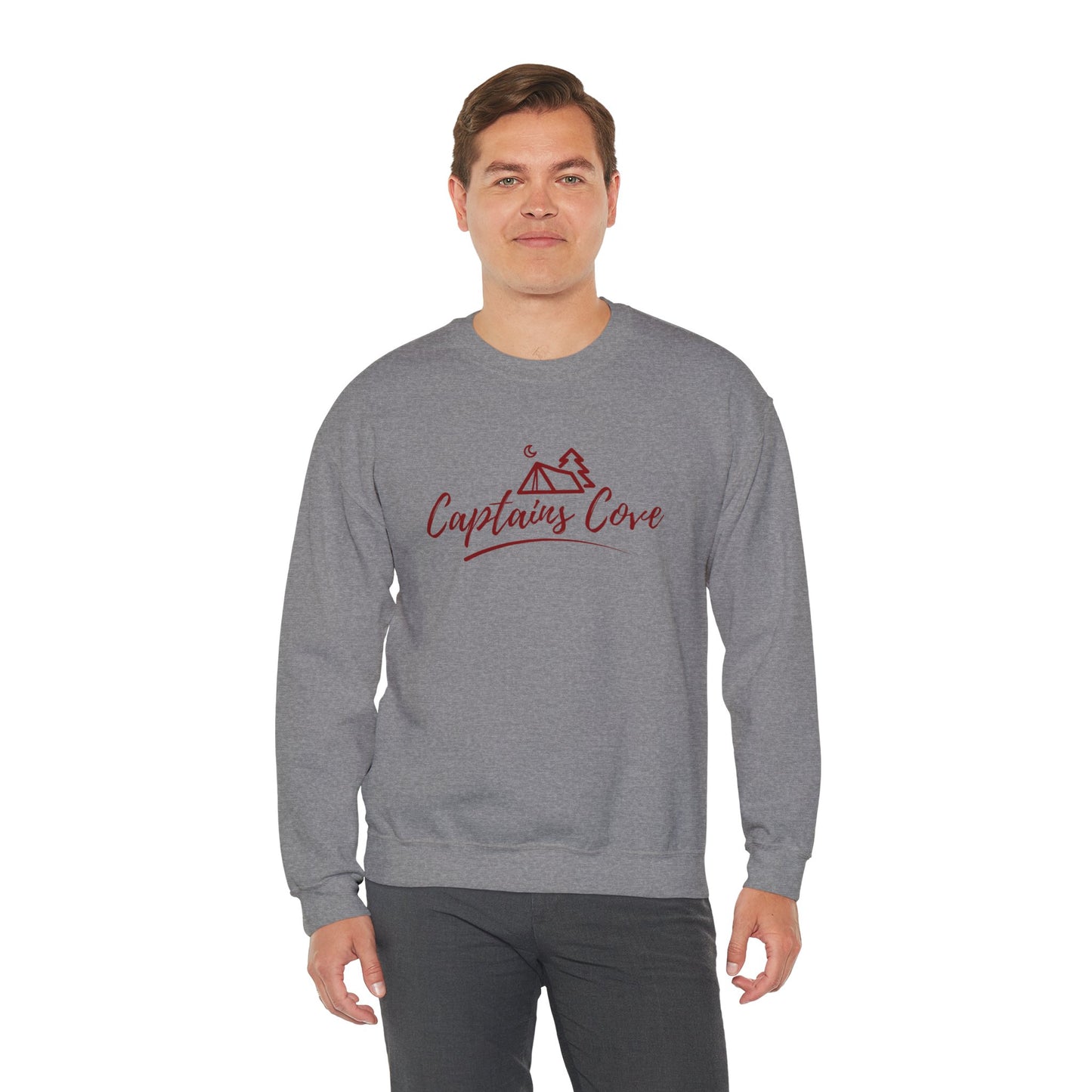 Classic Logo (Red) Unisex Heavy Blend™ Crewneck Sweatshirt