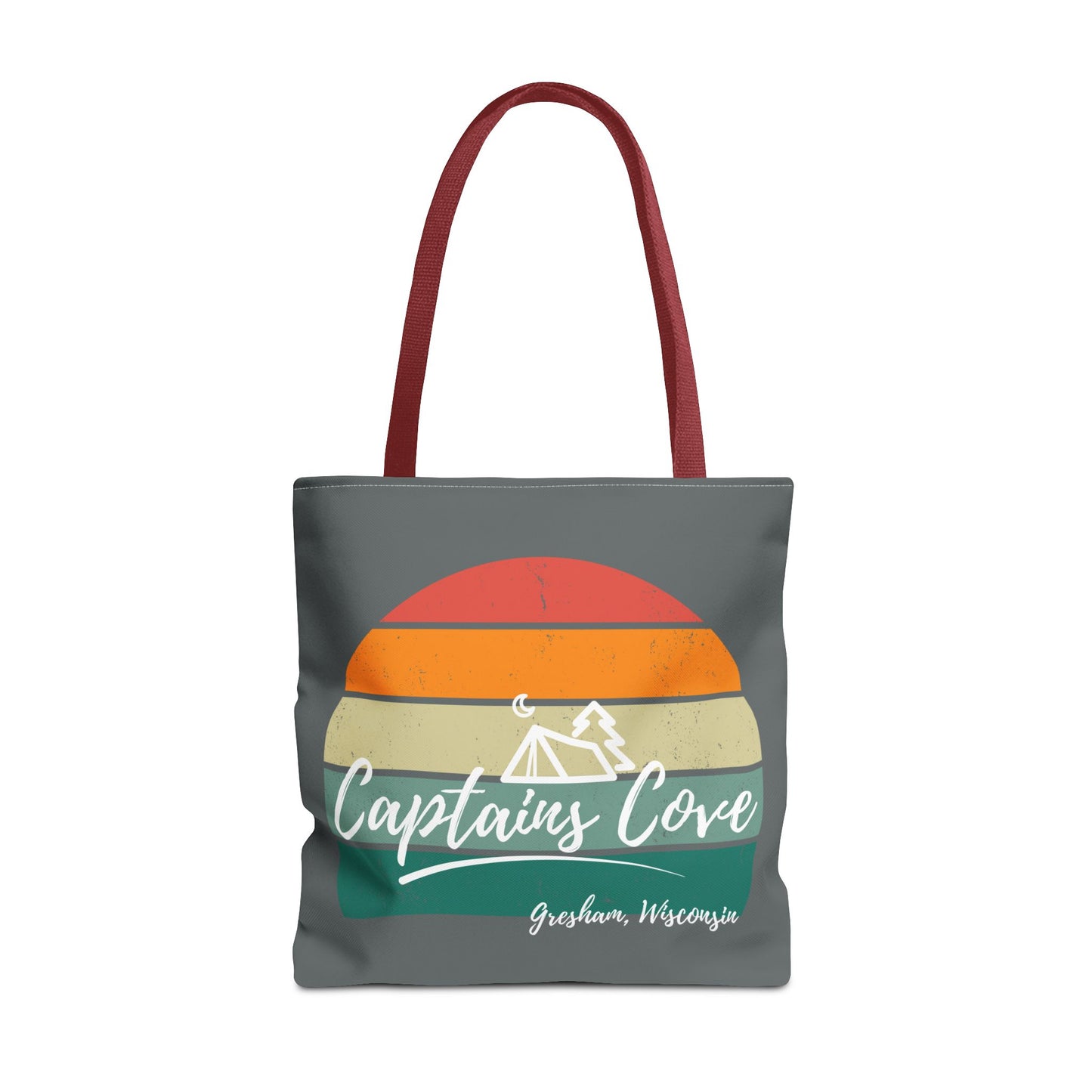 Gray Cove Tote Bag (AOP)