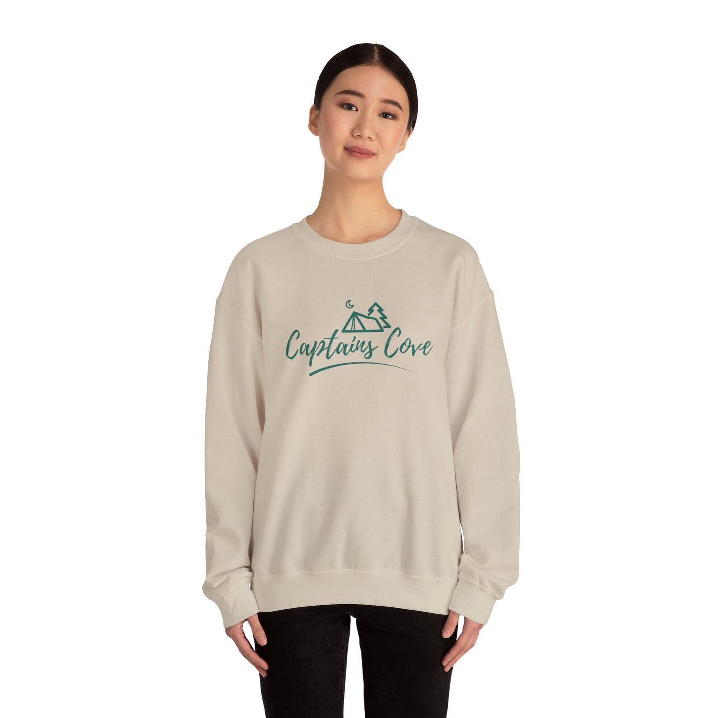 Classic Logo (Aqua) Unisex Heavy Blend™ Crewneck Sweatshirt