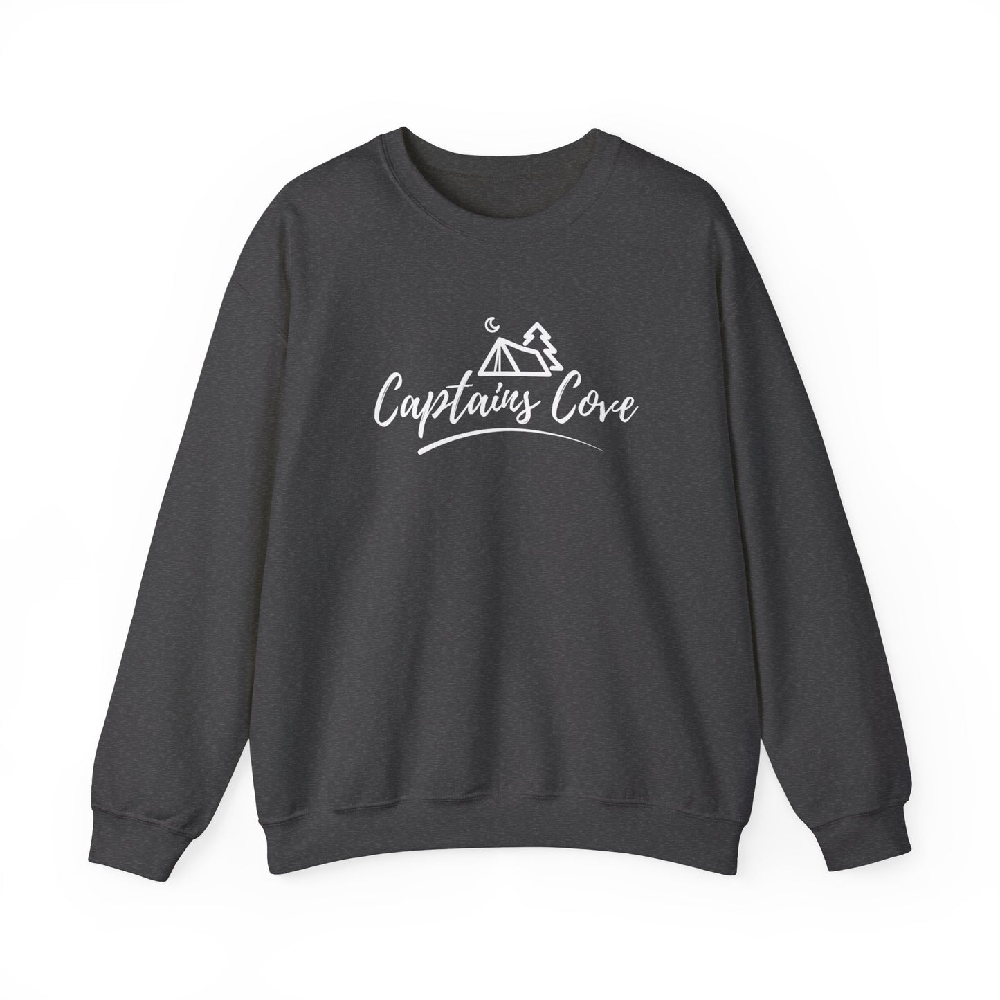 Classic Logo (White) Unisex Heavy Blend™ Crewneck Sweatshirt