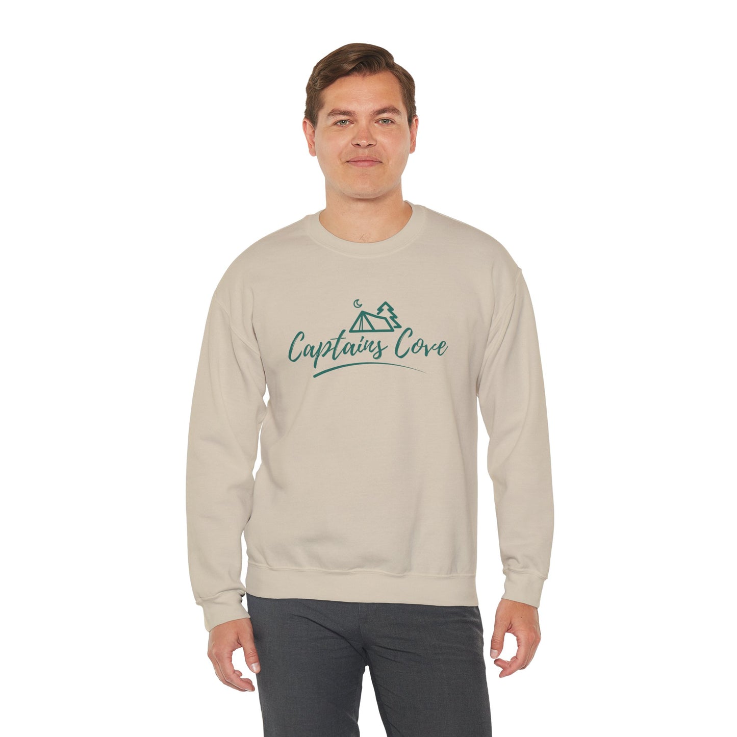 Classic Logo (Aqua) Unisex Heavy Blend™ Crewneck Sweatshirt