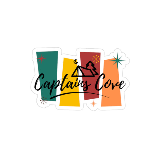 Transparent Outdoor Stickers, Die-Cut, 1pc