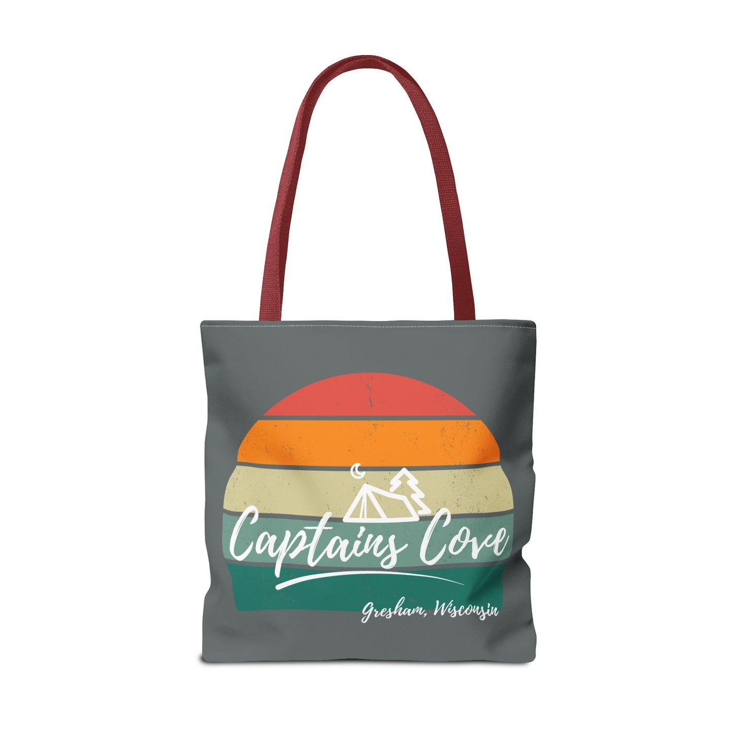 Gray Cove Tote Bag (AOP)