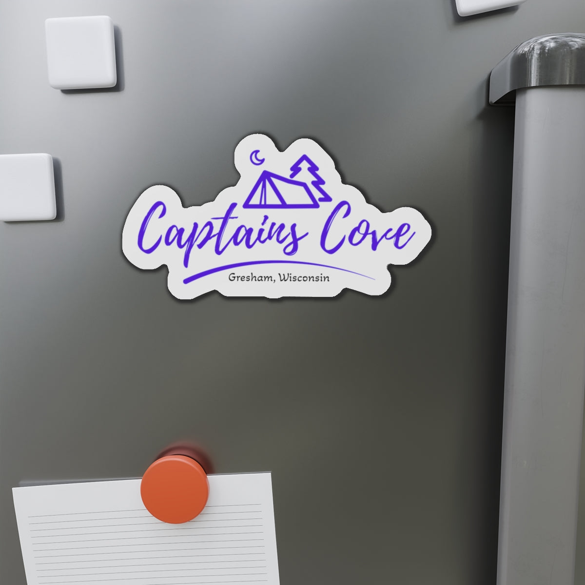 Die-Cut Magnets - Purple