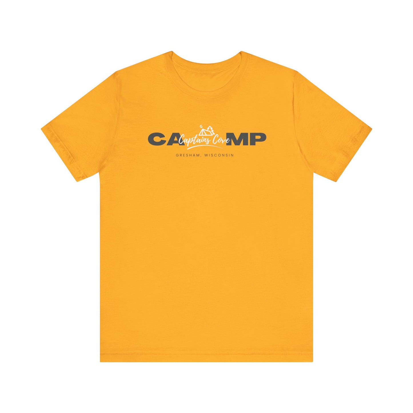 Gray & White Logo- Unisex Jersey Short Sleeve Tee