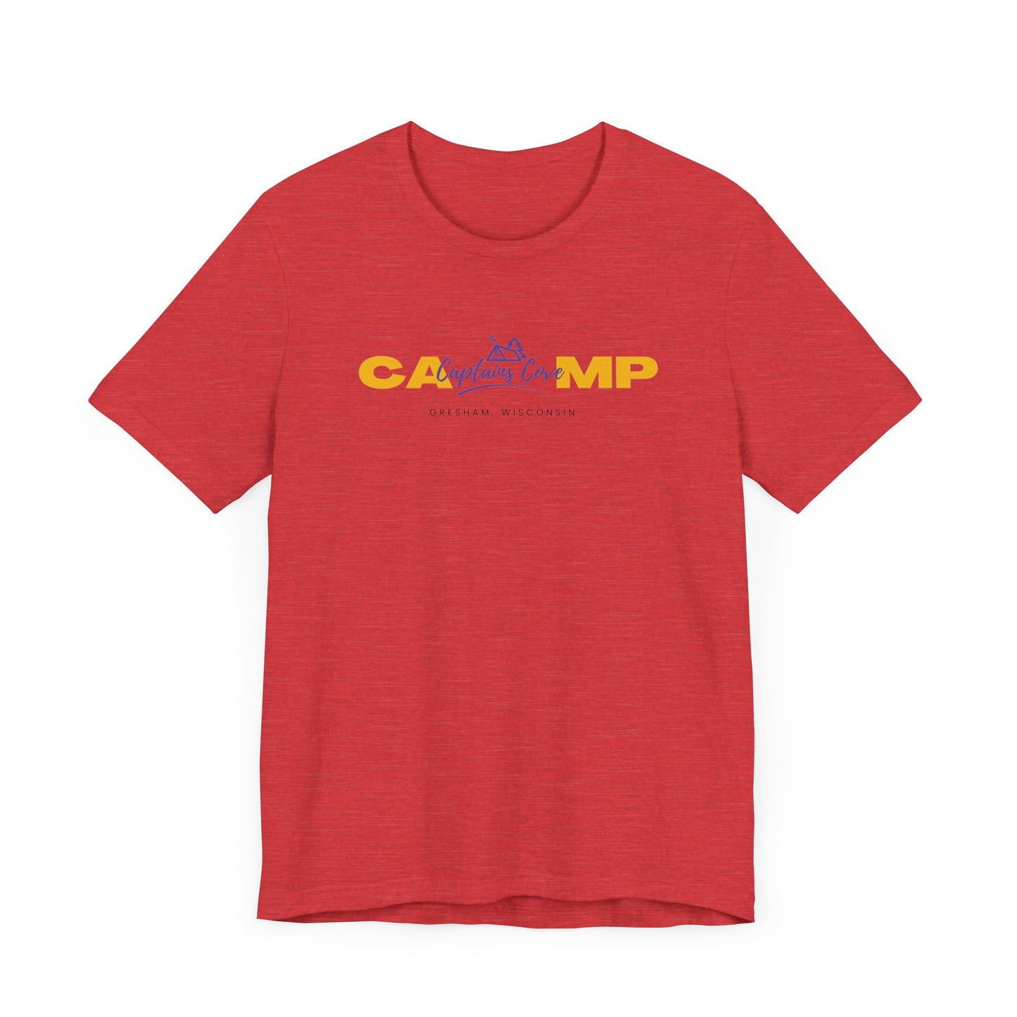 Yellow & Purple Logo - Unisex Jersey Short Sleeve Tee