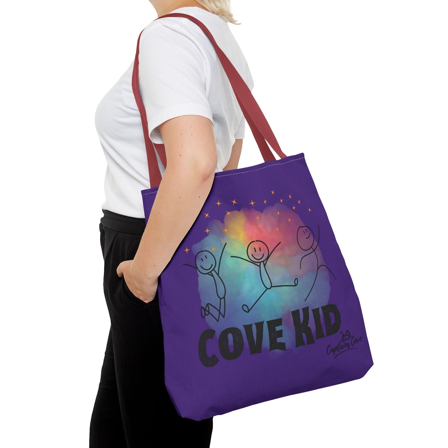 Purple Cove Kid Tote Bag (AOP)