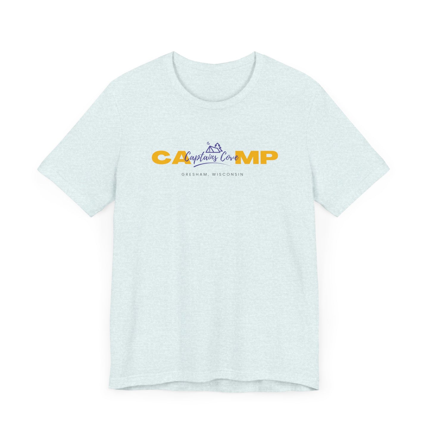 Yellow & Purple Logo - Unisex Jersey Short Sleeve Tee