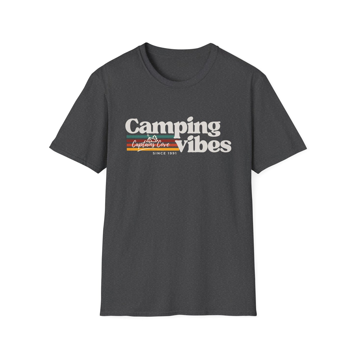Camping Vibes Unisex Softstyle T-Shirt