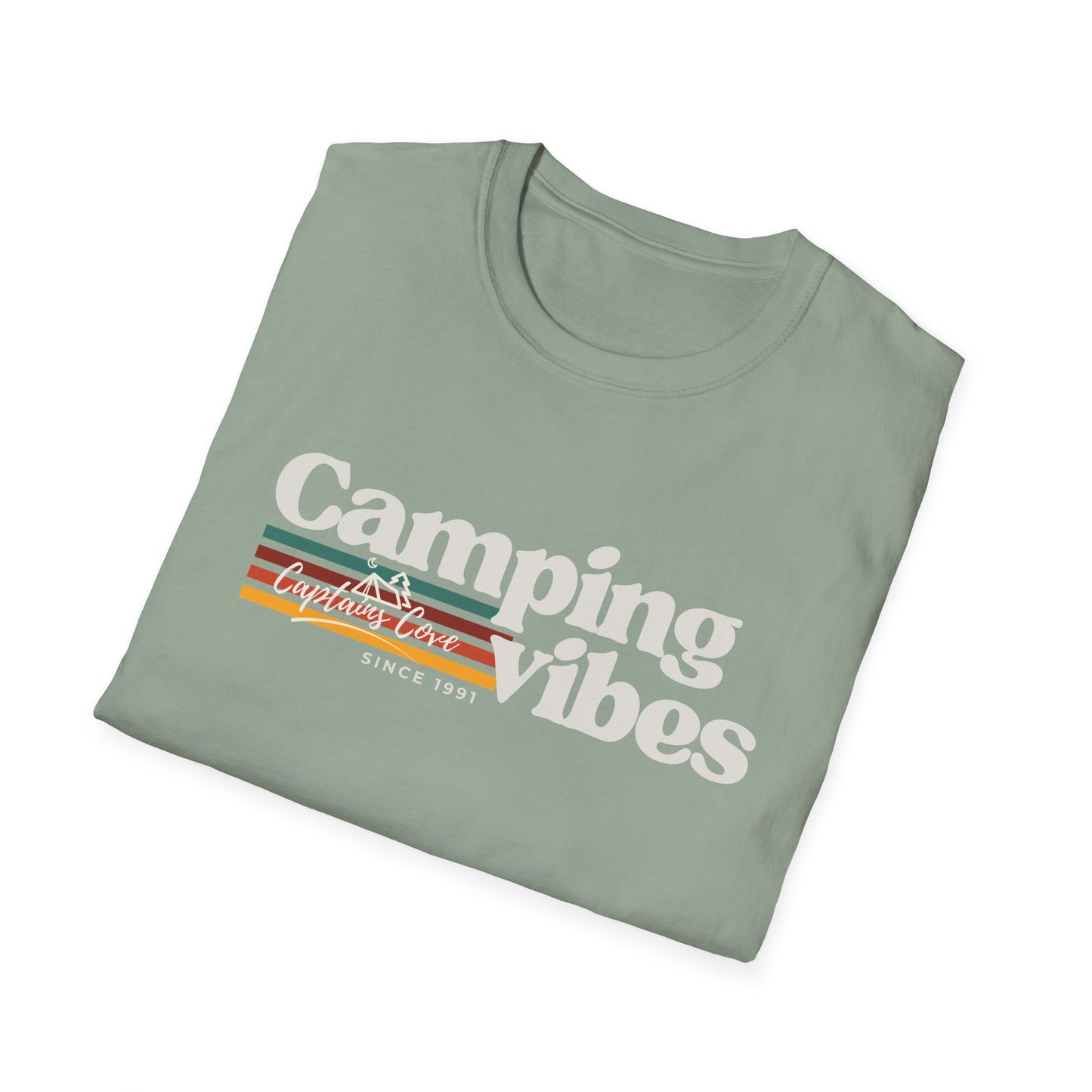 Camping Vibes Unisex Softstyle T-Shirt