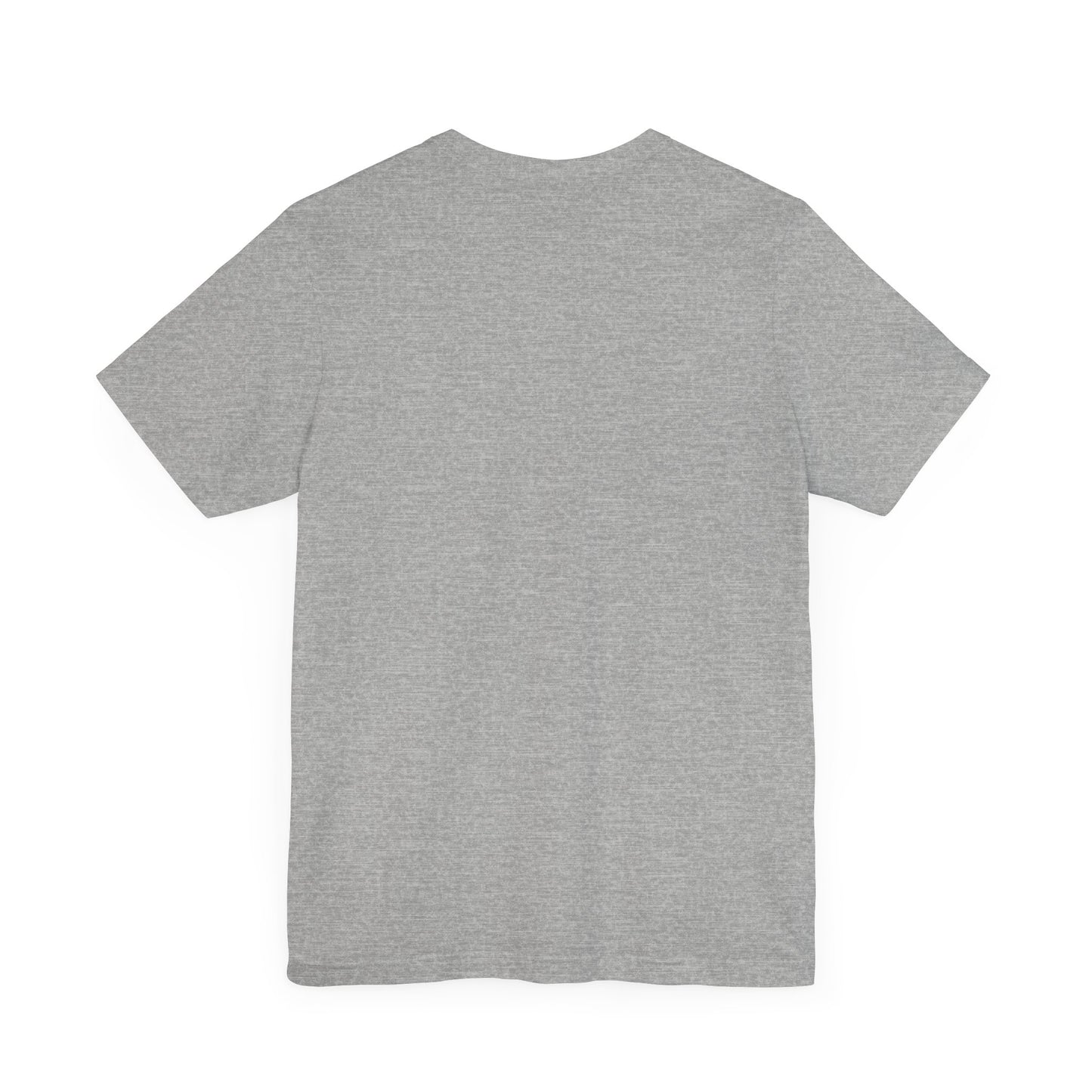 Gray & White Logo- Unisex Jersey Short Sleeve Tee