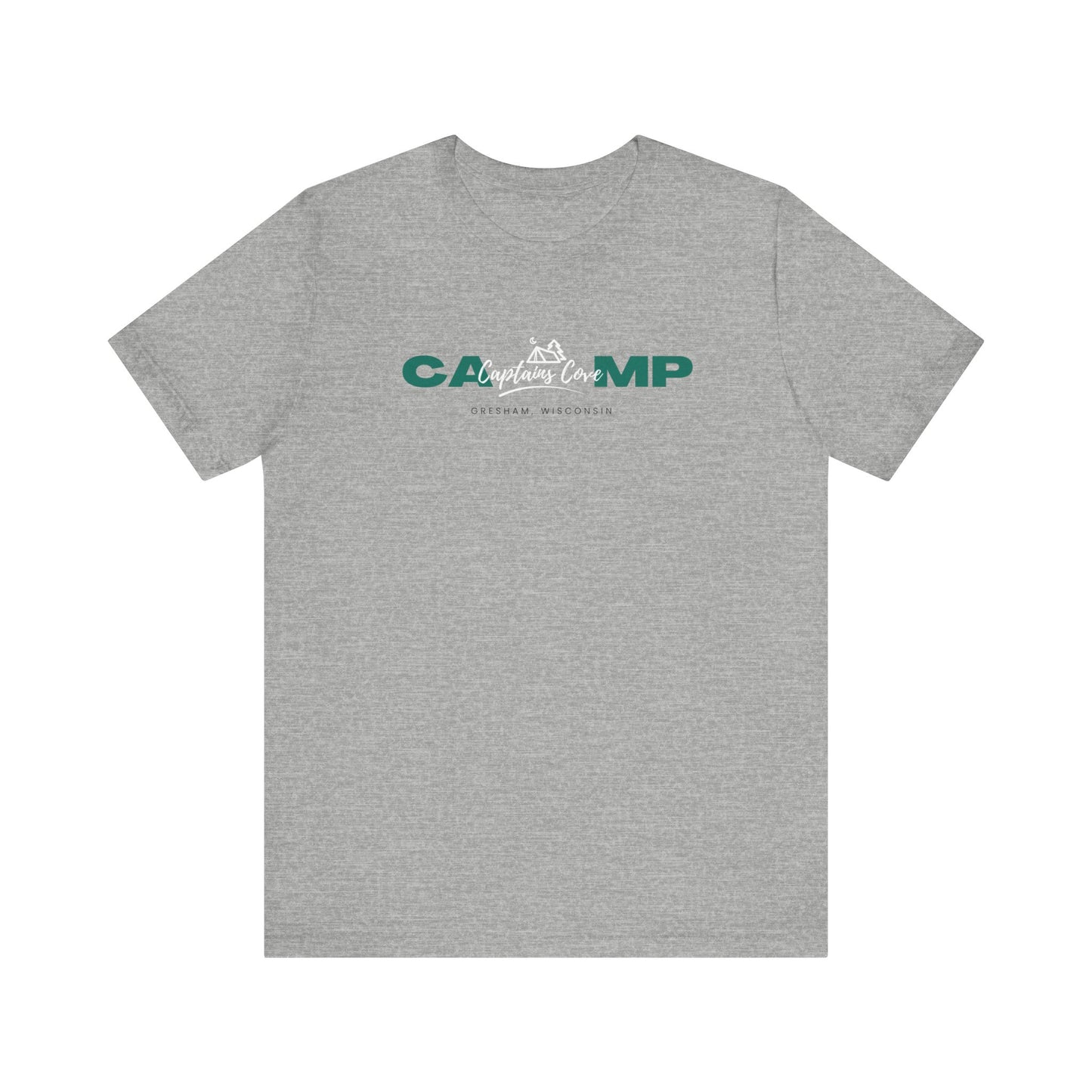 Teal & White Logo- Unisex Jersey Short Sleeve Tee