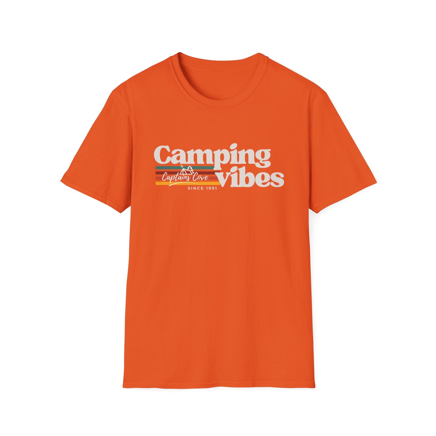 Camping Vibes Unisex Softstyle T-Shirt