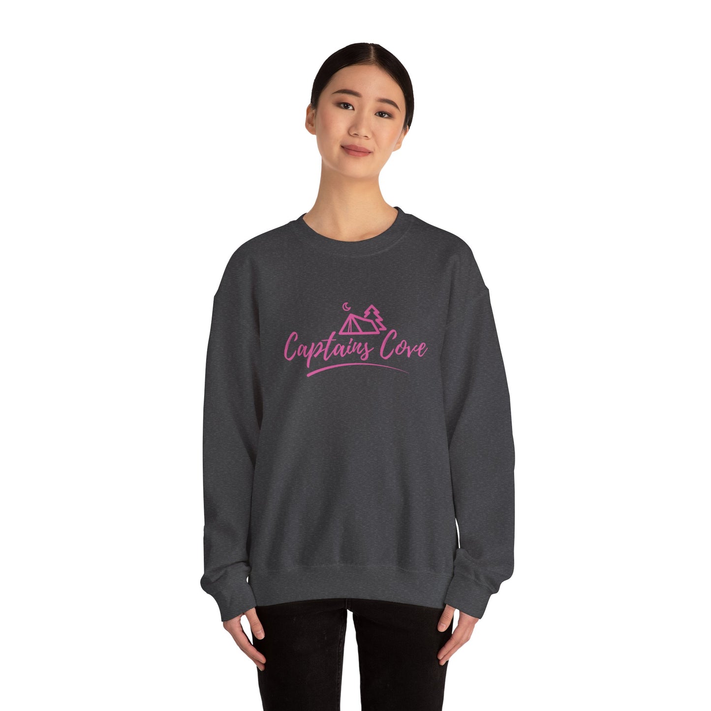 Classic Logo - (Pink) Unisex Heavy Blend™ Crewneck Sweatshirt