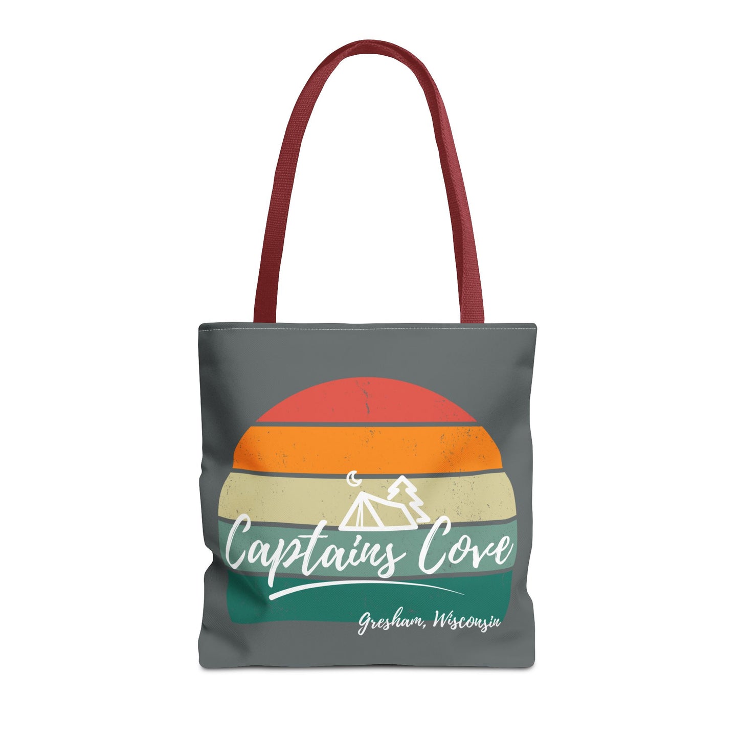 Gray Cove Tote Bag (AOP)