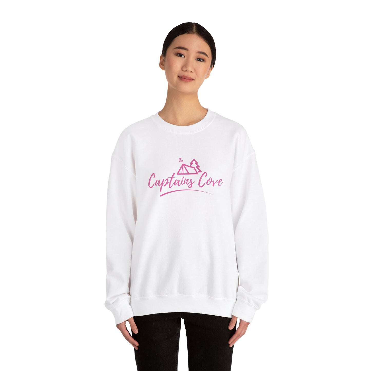 Classic Logo - (Pink) Unisex Heavy Blend™ Crewneck Sweatshirt