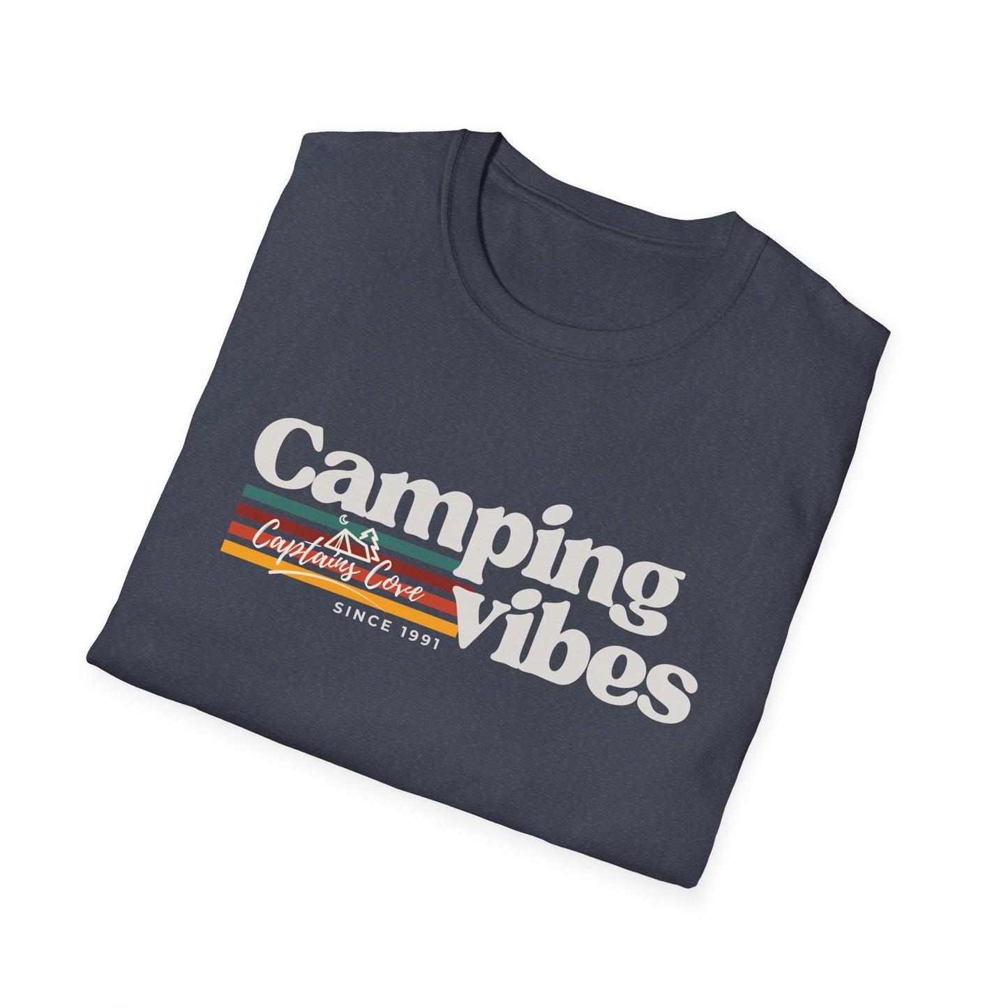 Camping Vibes Unisex Softstyle T-Shirt