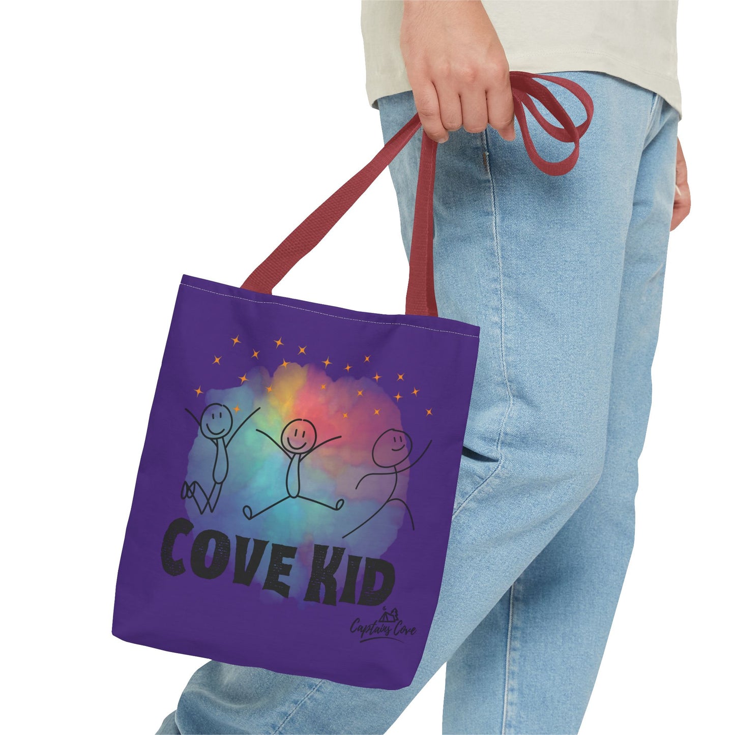 Purple Cove Kid Tote Bag (AOP)
