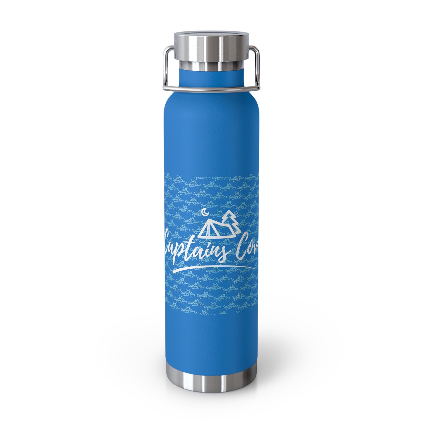 Cove Logo Copper Vacuum Insulated Bottle, 22oz
