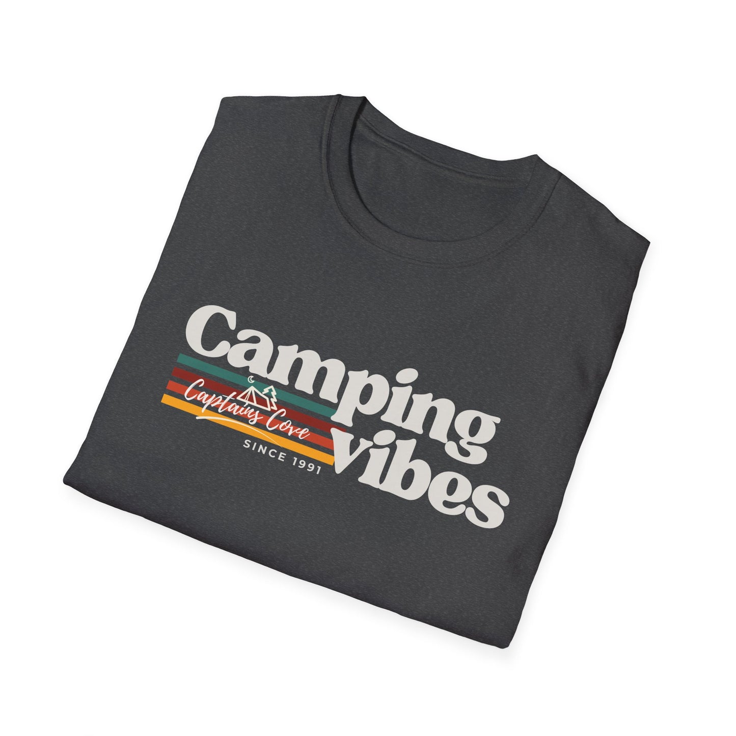 Camping Vibes Unisex Softstyle T-Shirt