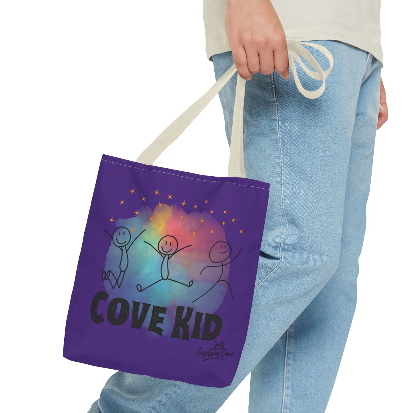 Purple Cove Kid Tote Bag (AOP)