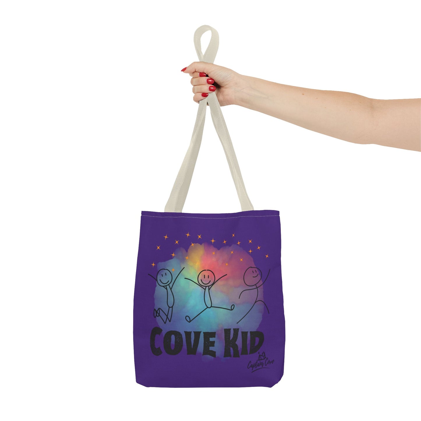 Purple Cove Kid Tote Bag (AOP)