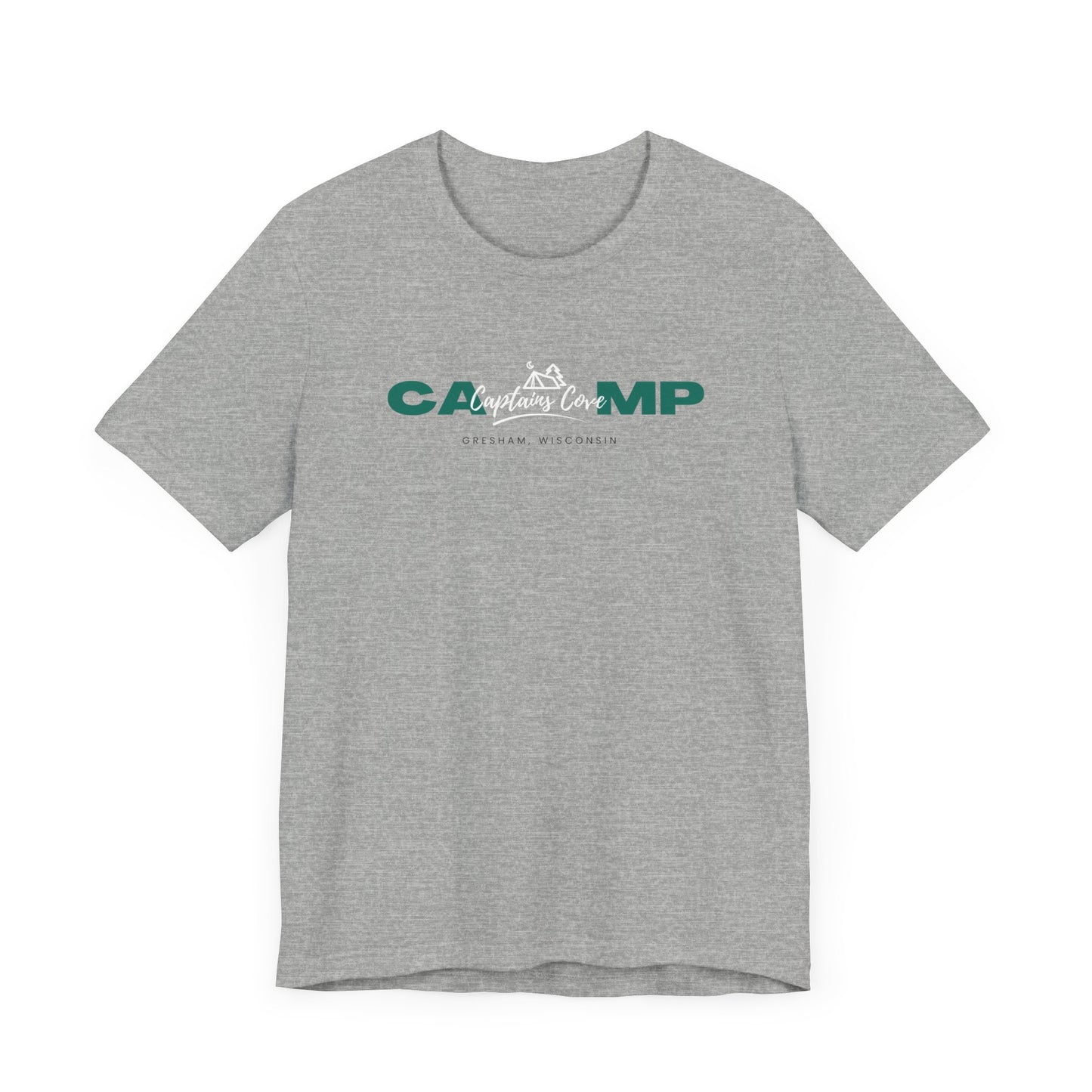 Teal & White Logo- Unisex Jersey Short Sleeve Tee