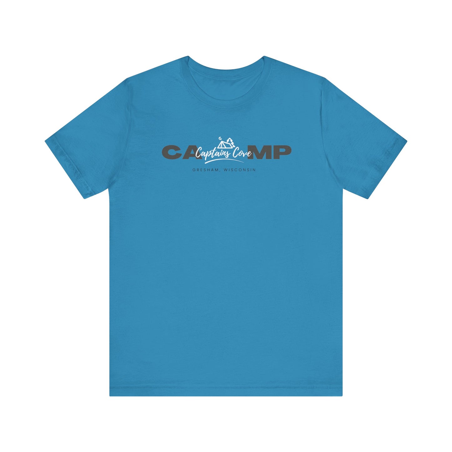 Gray & White Logo- Unisex Jersey Short Sleeve Tee