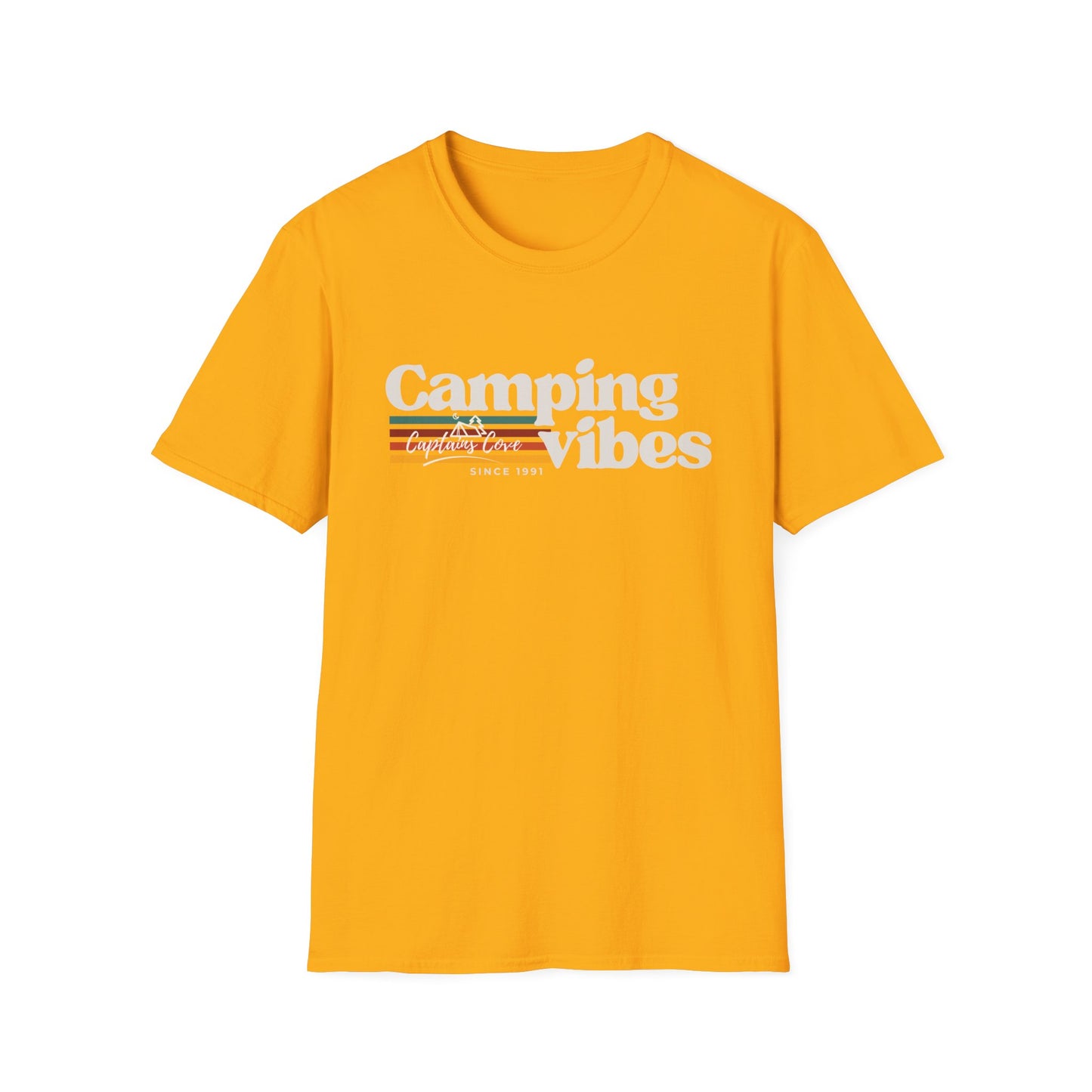 Camping Vibes Unisex Softstyle T-Shirt
