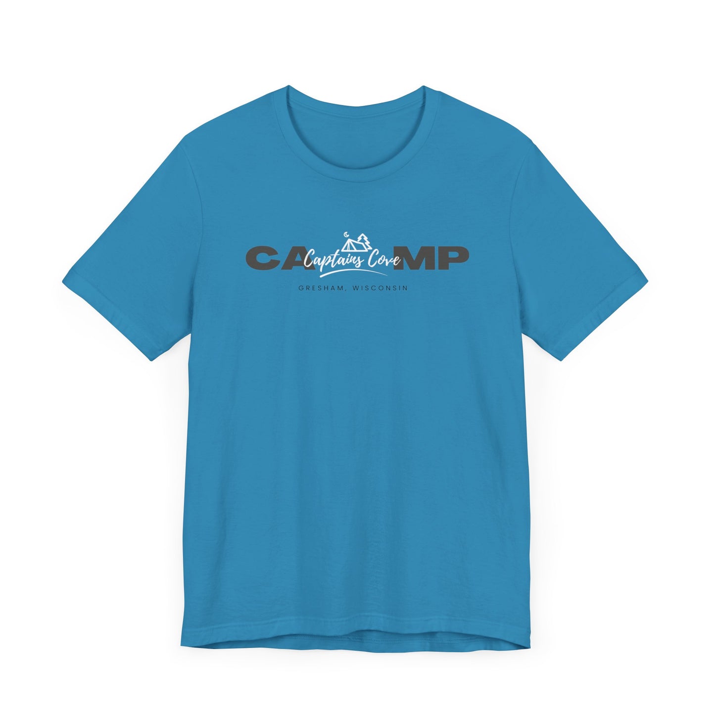 Gray & White Logo- Unisex Jersey Short Sleeve Tee