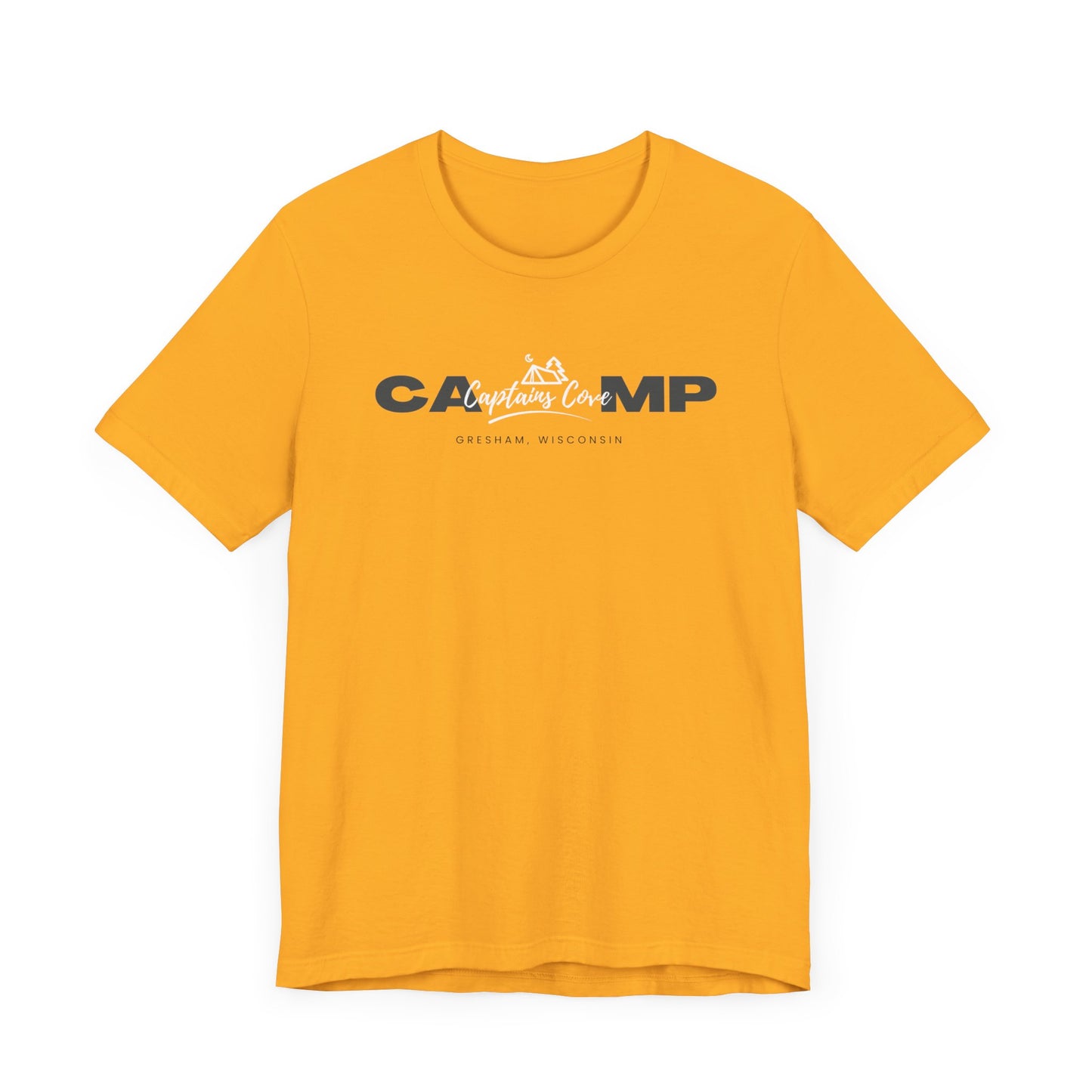 Gray & White Logo- Unisex Jersey Short Sleeve Tee