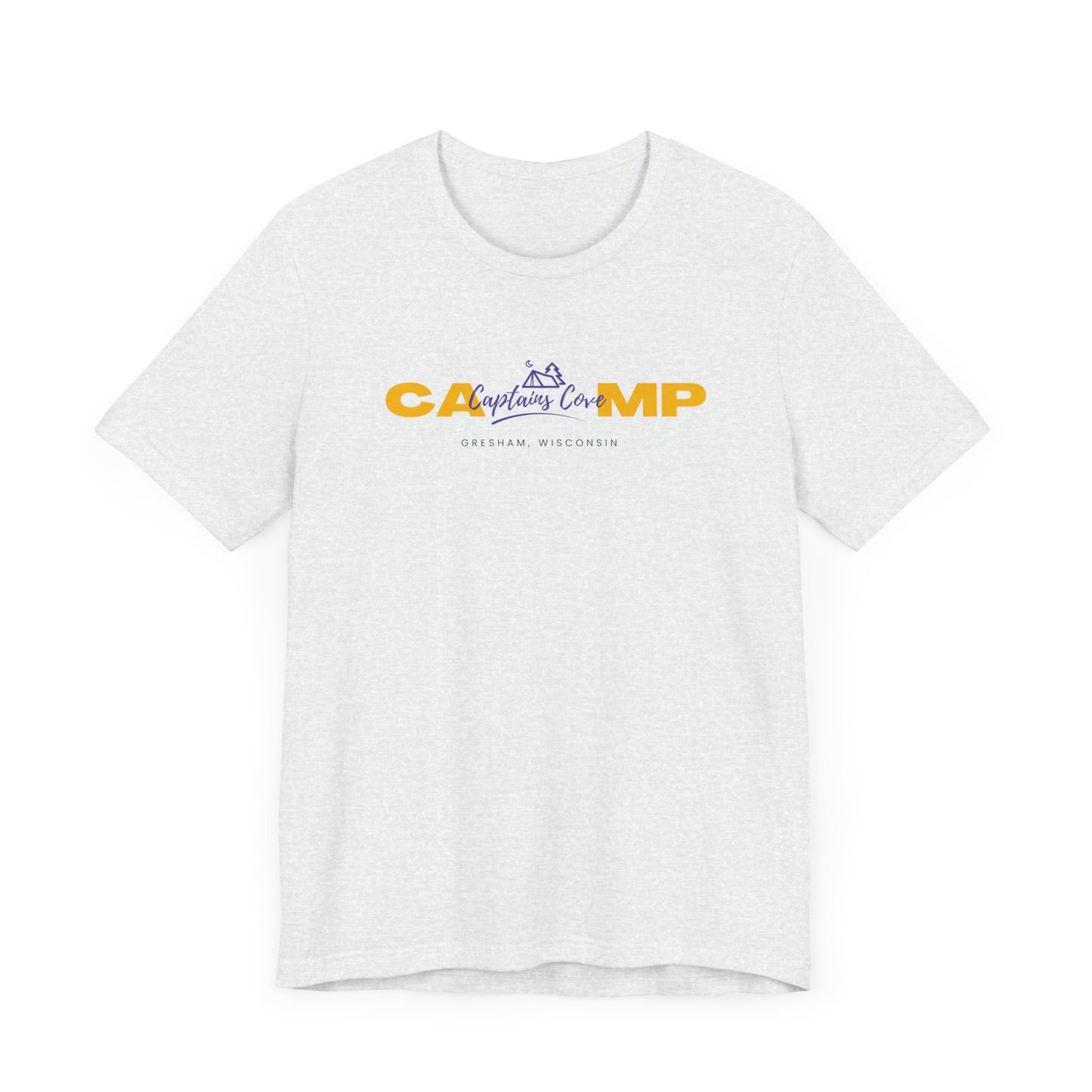 Yellow & Purple Logo - Unisex Jersey Short Sleeve Tee